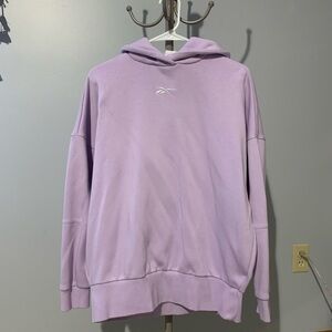 Reebok Lux Oversized Hoodie - Lilac - Size S